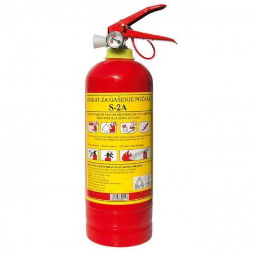 Protivpožarni aparat Autopractic S-2A 2kg Protivpožarni aparat Autopractic S-2A 2kg