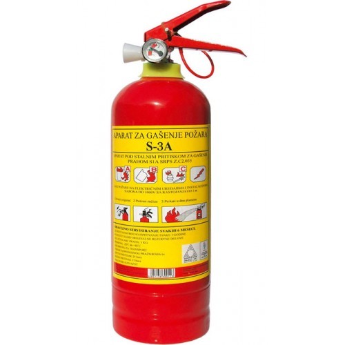 Protivpožarni aparat Autopractic S-3A 3kg Protivpožarni aparat Autopractic S-3A 3kg