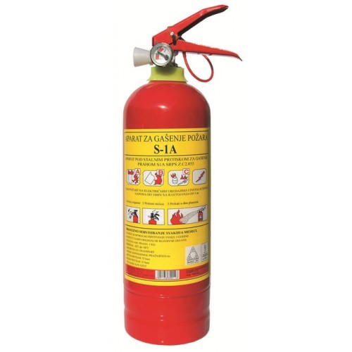 Protivpožarni aparat Autopractic S-1A 1kg Protivpožarni aparat Autopractic S-1A 1kg