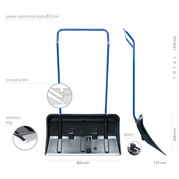 Prosperplast gurač za sneg Arctic Eco-3