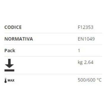 Prekrivač za zavarivanje 2x2m Lavarc 600° Trafimet F12353 Prekrivač za zavarivanje 2x2m Lavarc 600° Trafimet F12353