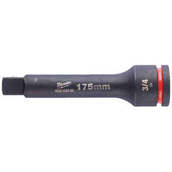 Milwaukee produžetak za udarni nasadni ključ 3/4″ 175mm 4932480403 Milwaukee produžetak za udarni nasadni ključ 3/4″ 175mm 4932480403