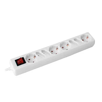 Commel produžni kabl sa sklopkom dužine 1.4m sa 4 x euro, 4 x šuko utičnice H05VV-F 3G1 C0843 Commel produžni kabl sa sklopkom dužine 1.4m sa 4 x euro, 4 x šuko utičnice H05VV-F 3G1 C0843