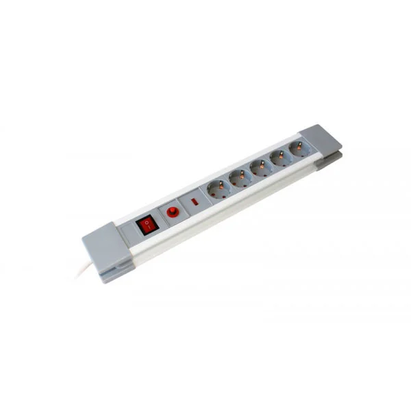 Commel produžni kabl sa zaštitom od prenapona i preopterećenja dužine kabla 3m H05VV-F 3G1,5 C380-106 Commel produžni kabl sa zaštitom od prenapona i preopterećenja dužine kabla 3m H05VV-F 3G1,5 C380-106