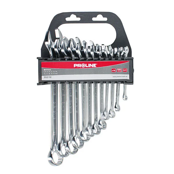 Proline set ključeva viljuškasto-okasti 8-17mm 6-delni PR 35306 Proline set ključeva viljuškasto-okasti 8-17mm 6-delni PR 35306