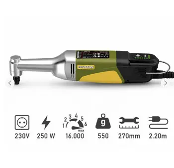 Proxxon LWB/BL 250W Brushless ugaona bušilica i glodalica sa dugim vratom 29207-1 Proxxon LWB/BL 250W Brushless ugaona bušilica i glodalica sa dugim vratom 29207-1