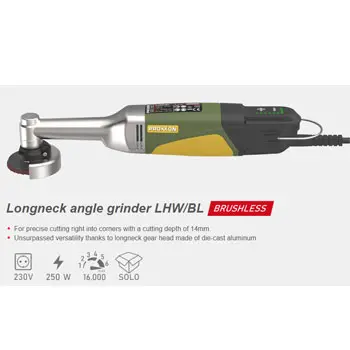Proxxon ugaona brusilica sa dugim vratom Brushless LHW/BL 50mm 16000 o/min 29202-1 Proxxon ugaona brusilica sa dugim vratom Brushless LHW/BL 50mm 16000 o/min 29202-1
