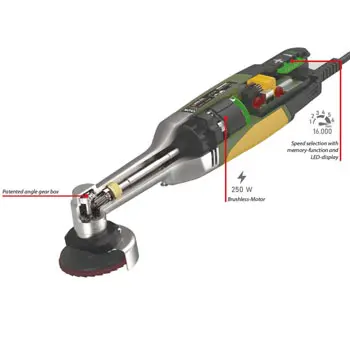 Proxxon ugaona brusilica sa dugim vratom Brushless LHW/BL 50mm 16000 o/min 29202-2 Proxxon ugaona brusilica sa dugim vratom Brushless LHW/BL 50mm 16000 o/min 29202-2