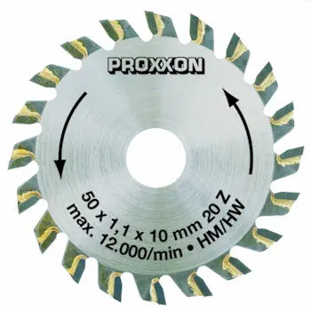 Proxxon list kružne testere sa zubima od volframa ø50mmx1.1mm P28017