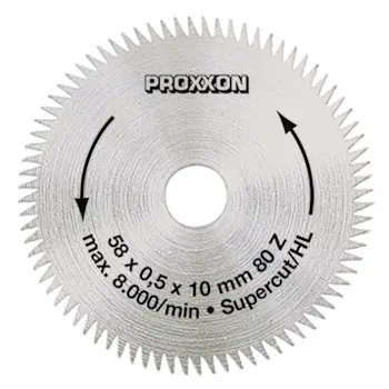 Proxxon list testere za poprečne rezove “Super-Cut” ø58mm P28014