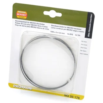 Proxxon list tračne testere 14Z 1065x5.0x0.4mm za MBS240/E P28176 Proxxon list tračne testere 14Z 1065x5.0x0.4mm za MBS240/E P28176