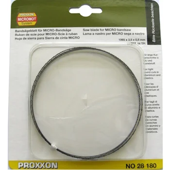 Proxxon list tračne testere 14Z 1065x3.5x0.5mm za MBS240/E P28180-2