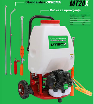 Garden Master motorna prskalica na točkovima MT20X-1