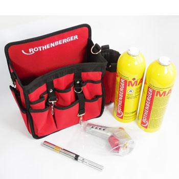 Rothenberger set za tvrdo lemljenje Ø 28 mm meko lemljenje Ø 35 mm SUPER FIRE 3 HOTBAG 1000000144 Rothenberger set za tvrdo lemljenje Ø 28 mm meko lemljenje Ø 35 mm SUPER FIRE 3 HOTBAG 1000000144