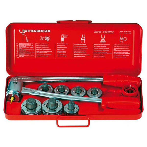 Rothenberger set sa kleštima za proširivanje i kalibraciju cevi Ø 10-12-6-22-28 mm ROLOCK EXPANDER 12505 Rothenberger set sa kleštima za proširivanje i kalibraciju cevi Ø 10-12-6-22-28 mm ROLOCK EXPANDER 12505