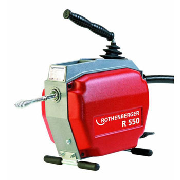 Rothenberger uređaj za čišćenje cevi Ø 20-100 mm R 550 osnovna mašina  7.2686