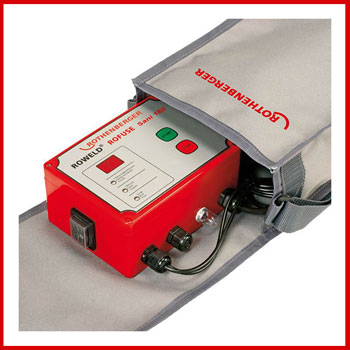 Rothenberger uređaj za elektrofuziono zavarivanje niskopritisnih instalacija ROWELD ROFUSE SANI 160 54230 Rothenberger uređaj za elektrofuziono zavarivanje niskopritisnih instalacija ROWELD ROFUSE SANI 160 54230