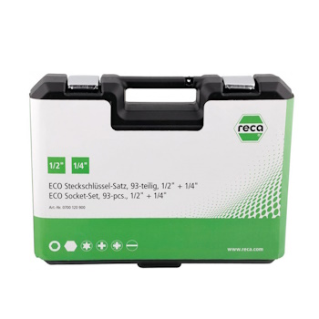Reca komplet nasadnih ključeva ECO 1/2 Reca komplet nasadnih ključeva ECO 1/2