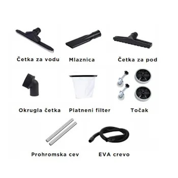 Rem Power usisivač sa 3 motora 1200W VC 803 Rem Power usisivač sa 3 motora 1200W VC 803