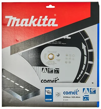Makita Comet asfalt dijamantska rezna ploča se segmentnim rubom 350mm B-13275 Makita Comet asfalt dijamantska rezna ploča se segmentnim rubom 350mm B-13275