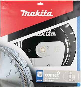 Makita Comet asfalt dijamantska rezna ploča se segmentnim rubom 400mm B-42905 Makita Comet asfalt dijamantska rezna ploča se segmentnim rubom 400mm B-42905