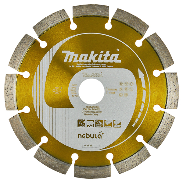 Makita dijamantska rezna ploča Nebula 150mm B-54003 Makita dijamantska rezna ploča Nebula 150mm B-54003