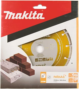 Makita dijamantska rezna ploča Nebula 180mm B-54019 Makita dijamantska rezna ploča Nebula 180mm B-54019