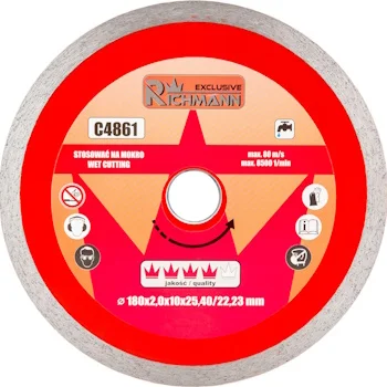 Richmann dijamantski disk RIM 180x2x25.4/22.23mm C4861
