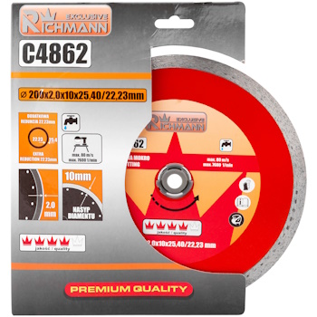 Richmann dijamantski disk THIN 200x2x25.4/22.2mm Richmann dijamantski disk THIN 200x2x25.4/22.2mm