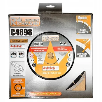 Richmann dijamantski disk za asfalt 350x25.4mm C4898-1