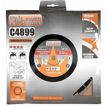 Richmann dijamantski disk za asfalt 400x25.4mm C4899-1