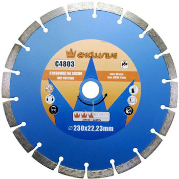 Richmann disk za suvo sečenje,beton 230mm C4803