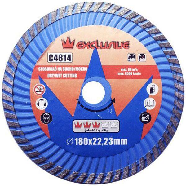 Richmann disk za mokro suvo sečenje,beton 180mm C4814 Richmann disk za mokro suvo sečenje,beton 180mm C4814