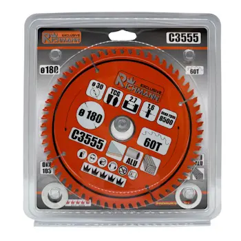 Richmann TCT list cirkulara 180x30mm 60 zuba C3555 Richmann TCT list cirkulara 180x30mm 60 zuba C3555