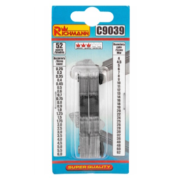 Richmann merač navoja 0.25-6mm/4-62 Richmann merač navoja 0.25-6mm/4-62