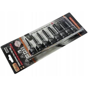 Richmann IMPACT TORX SET T30-T80, 1/2”, 8 kom,Corona  C6950-3