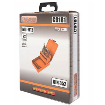 Richmann Corona set nareznica M3 - M12 22 kom. C9181 Richmann Corona set nareznica M3 - M12 22 kom. C9181