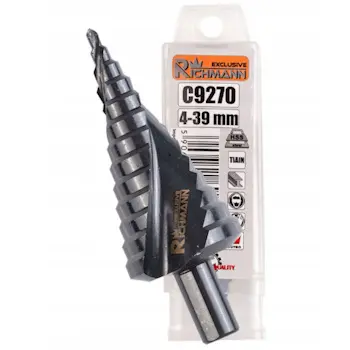 Richmann stepenasta burgija metal 4-39mm C9270 Richmann stepenasta burgija metal 4-39mm C9270