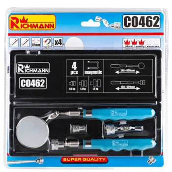 Richmann komplet za pregled, ogledalo, hvataljka CORONA C0462 Richmann komplet za pregled, ogledalo, hvataljka CORONA C0462