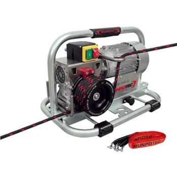 Runpotec bočno vitlo BEZ KOLICA 230V/50Hz_0.75KWh/5.1 A izbor vučne sile ili brzine vuče 800kg/400kg CW800 10148