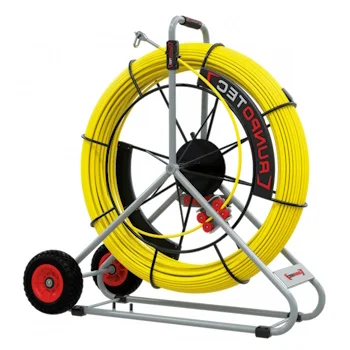 Runpotec fiberglass sajla sa analognim meračem Ø11mm-200m GF11 10095-1