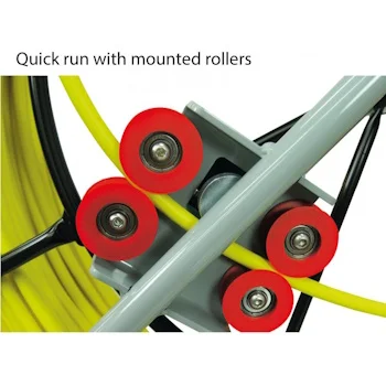 Runpotec fiberglass sajla sa analognim meračem Ø11mm-200m GF11 10095-4