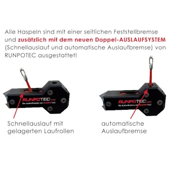 Runpotec GF4.5 Standard-Set fiberglass sajla Ø4.5mm-60m 10048 Runpotec GF4.5 Standard-Set fiberglass sajla Ø4.5mm-60m 10048