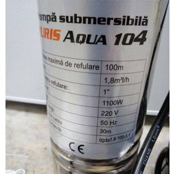 Ruris cevasta pumpa AQUA 104 9369 Ruris cevasta pumpa AQUA 104 9369