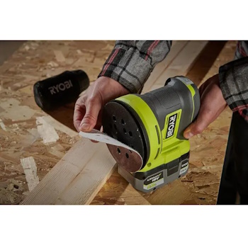 Ryobi aku kružna vibraciona brusilica 125mm ONE+18V RROS18-0-6