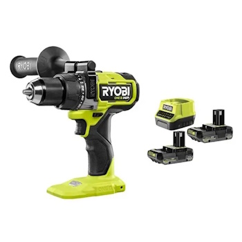 Ryobi aku udarna bušilica bez četkica 18V ONE+ HP set RPD18X-220S