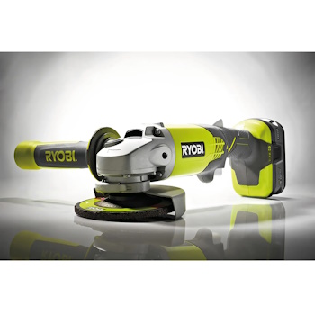 Ryobi aku ugaona brusilica 115mm ONE+ 18V R18AG-0-4