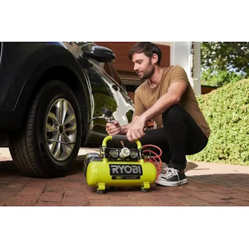 Ryobi aku vazdušni kompresor 3.8l ONE+ 18V R18AC-0-4