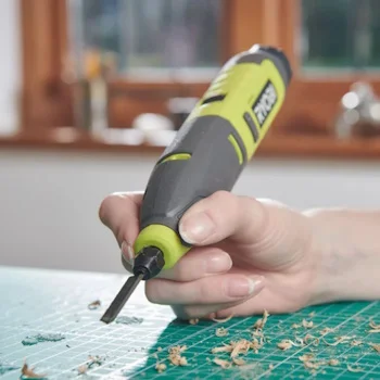 Ryobi bežični alat za rezbarenje USB Lithium™ 4V (2.0Ah) RPC4-120G-3 Ryobi bežični alat za rezbarenje USB Lithium™ 4V (2.0Ah) RPC4-120G-3