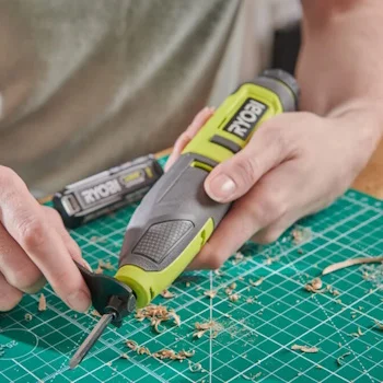 Ryobi bežični alat za rezbarenje USB Lithium™ 4V (2.0Ah) RPC4-120G-8 Ryobi bežični alat za rezbarenje USB Lithium™ 4V (2.0Ah) RPC4-120G-8